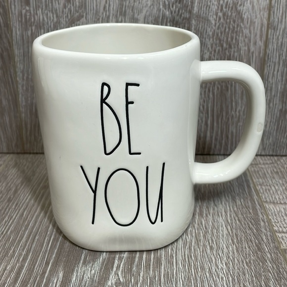 NWT Rae Dunn “BE YOU” Ceramic Coffee Tea Mug - Picture 1 of 6